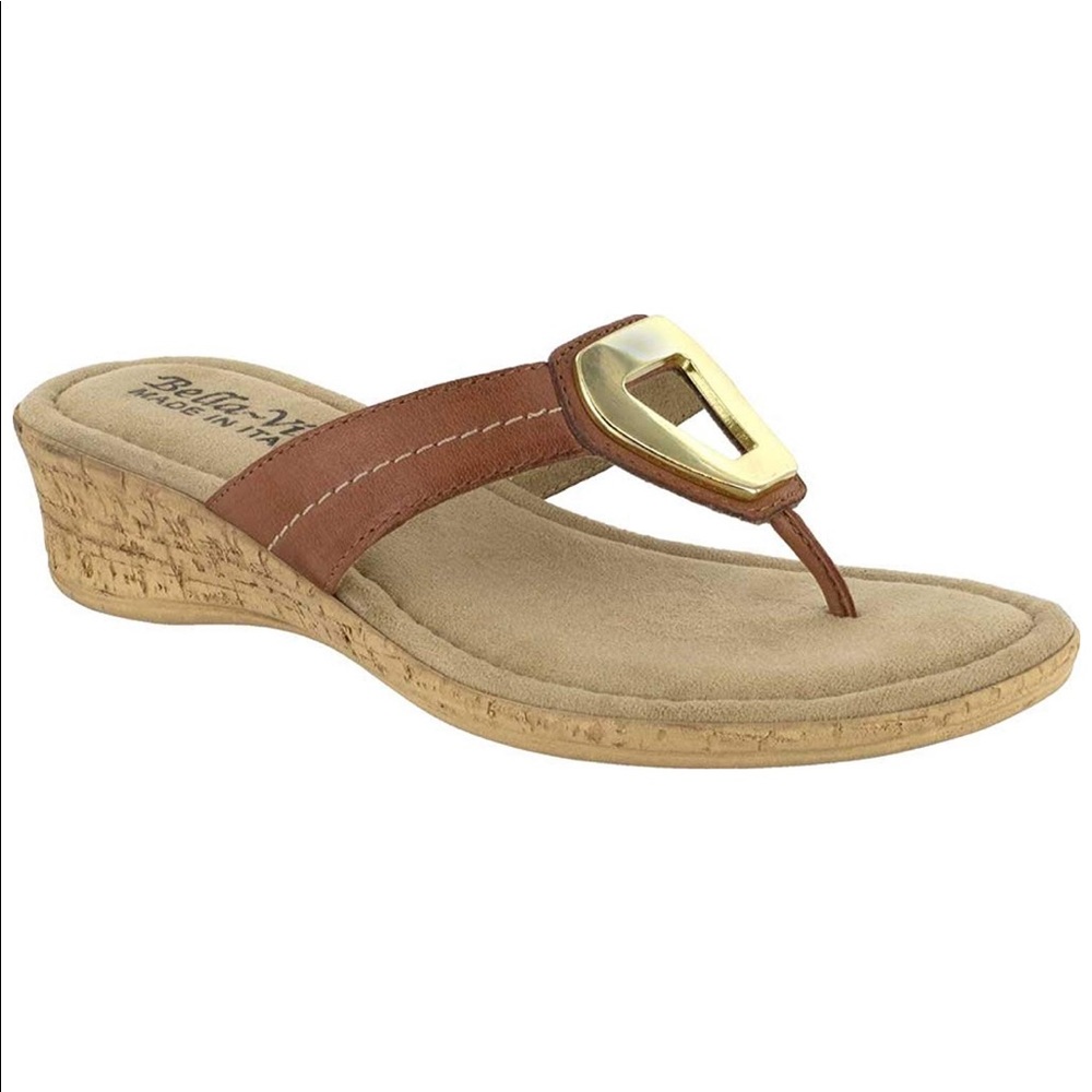 NEW Bella Vita Lou Italy Women’s Tan Sandals